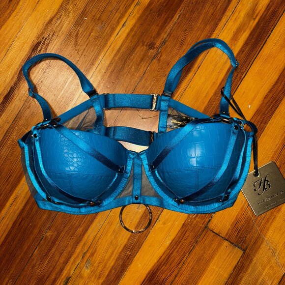 Mistress-T Pushup Bra - Honey Birdette - Picture 3 of 5